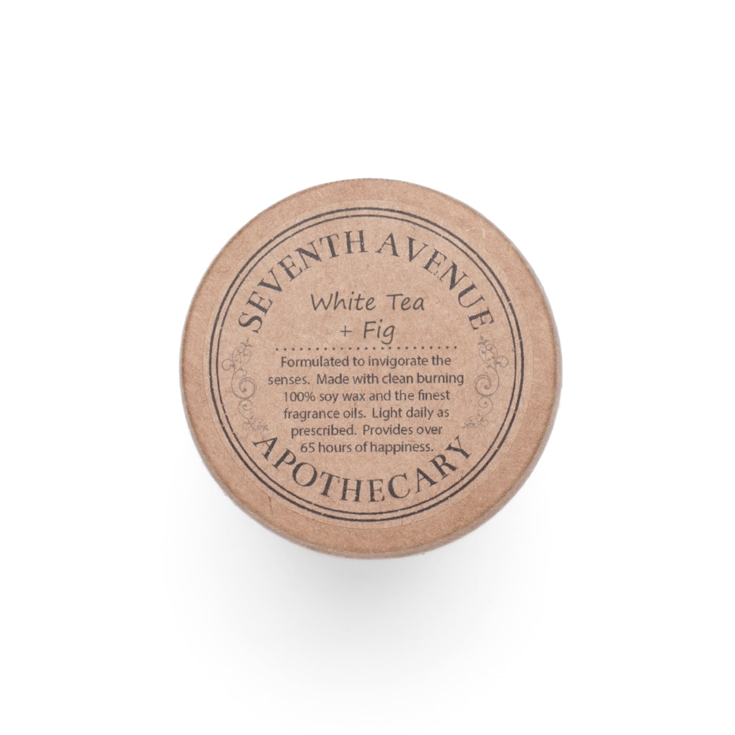 Scented Candle — 11oz Glass Candle with Delicate Mandala Design