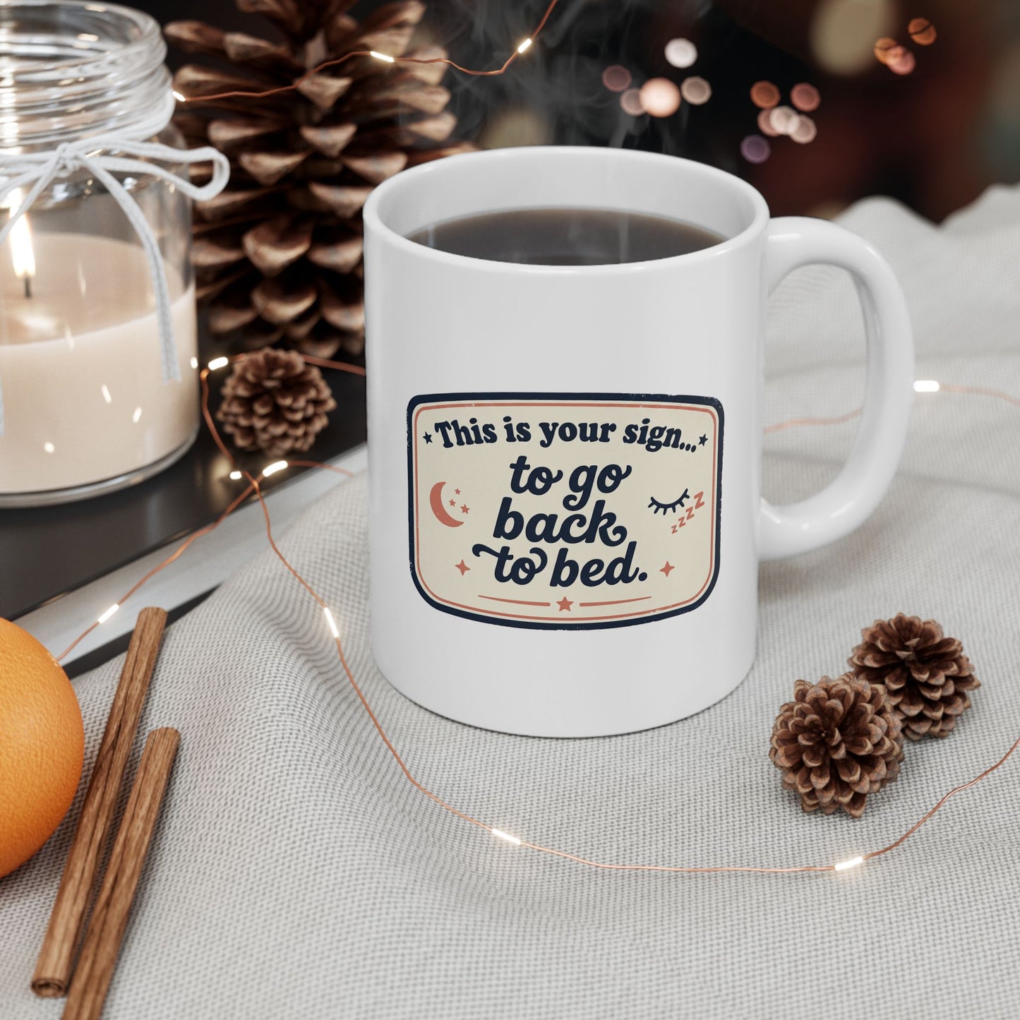 Astrology Coffee Mug – “Thanks Universe” Celestial Zodiac Tea Cup (11oz & 15oz)
